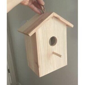 New Window Bird House with Strong Suction Cup and Lanyard for Outside